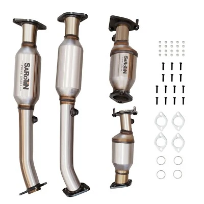 【Prime Grade】 4x Catalytic Converter Set for 2005-2018 Nissan Frontier 4.0L - Image 1 of 4