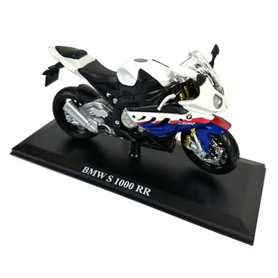 Maisto 1:12 Scale Model Diecast BMW S 1000 RR Motorcycle - Collectible Toy Bike - Image 1 of 4