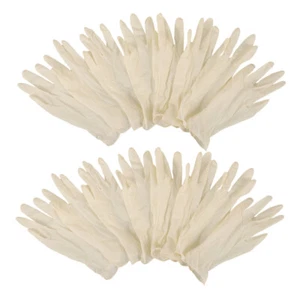 20 Pcs Kinder Einmal Handschuhe Latex Einweghandschuhe Für Mann - Bild 1 von 12