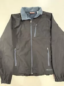 Black Diamond Men's M Double Diamond Jacket Soft Shell Full Zip Black Blue - Picture 1 of 7