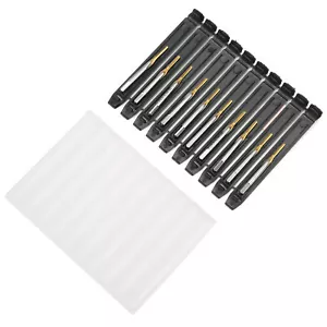 10 Stück Gewindebohrer M1,5x0,35 Gewinde HSS Bohrer für Fahrrad Reparatur Zubehör. - Bild 1 von 14