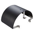 Carbon Fiber Style Heat Shield 2.5-5" Cone Filter Cold Air Intake For Racing Car