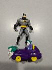  1993 McDonald's Batman Animated Series McDs Happy Meal Toy Figure Joker Car 