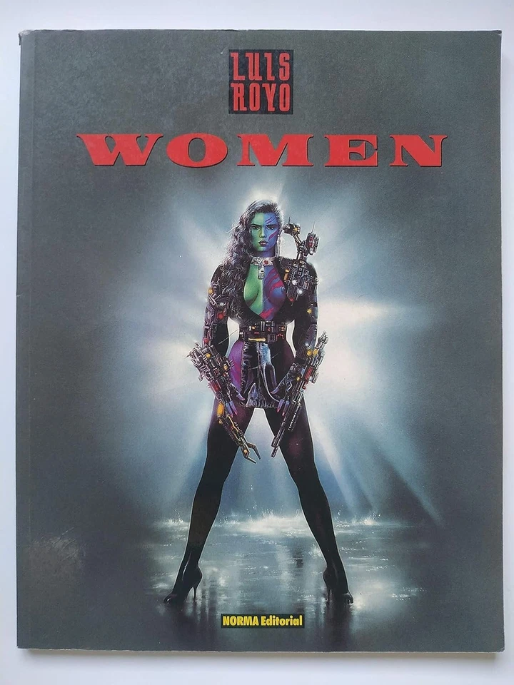 Women by Luis Royo Norma Editorial Fantasy Science Fiction Art Color Drawings