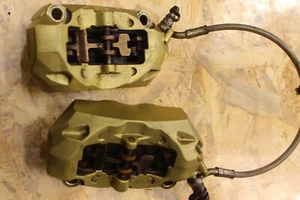 Aprilia Caponord 1200 2013 2014 2015 2016 2017 front brake brembo caliper lh rh - Picture 1 of 6