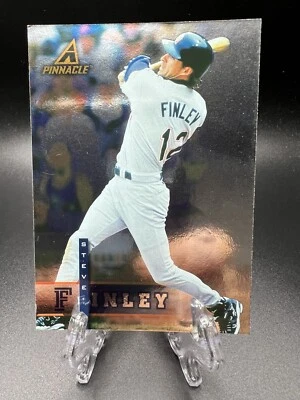 1998 Pinnacle Plus - Steve Finley #158 - Image 1 of 2