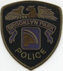 BROOKLYN PARK MINNESOTA MN subdued POLICE PATCH