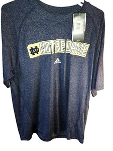 ¡NUEVO CON ETIQUETAS! Precio de venta sugerido por el fabricante $32.00! ¡Camisa Notre Dame Fighting Irish Climalite de la NCAA! ¡Envío gratuito! - Imagen 1 de 4
