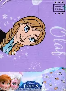 Disney Frozen Birthday Party Table Cover Purple Play Wipe Clean Sealed - Picture 1 of 7