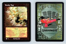 Booby Trap - Shadowfist Limited Edition Common TCG Card