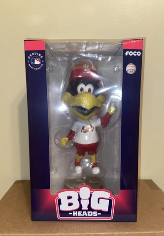 Fredbird St Louis Cardinals Mascot Variant FOCO Bighead Bobblehead RARE IN HAND Cover