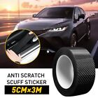 Car Auto Door Carbon Fiber Sticker Anti-Scratch Strip Protector Sill Scuff Cover