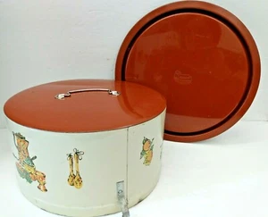 Vintage Decoware Torten/Torten Metallträger mit Griff erhöhtes Design - Bild 1 von 8