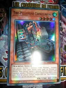 YU-GI-OH! SUPER RARE TIRE-PELLETEUSE CHENILLINFINI INCH-FR004 NEUF EDITION 1 - Picture 1 of 1