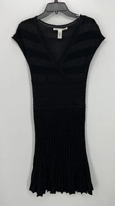 Vestido Diane von Furstenberg para mujer pequeño negro metálico mezcla de lana elástico - Imagen 1 de 7