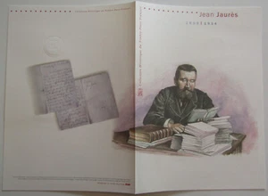 Document Philatélique 1er Jour : 25 2014 - Jean Jaurès Politique - Picture 1 of 2