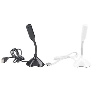 USB Microphone for Computer Plug & Play Desktop Condenser Mic Noise Reduction - Picture 1 of 14