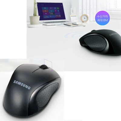 SAMSUNG Advanced Wireless Mouse SMO-3550B Gaming 1600DPI 3Button 2.4GHz Optical - Image 1 of 4