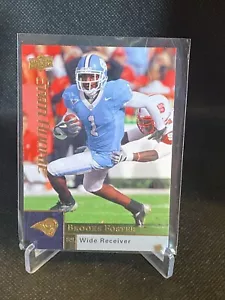 2009 Upper Deck #268 Brooks Foster RC North Carolina Tar Heels St. Louis Rams - Foto 1 di 2