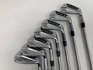 Callaway Apex MB 24 Iron Set 4-PW KBS C-Taper 125g Stiff Plus Steel Mens RH - Picture 1 of 10