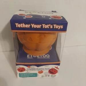 Suction Cup Pumpkin Toy Holder For High Chair  Teething Toy Holder NEW in Box - Picture 1 of 6
