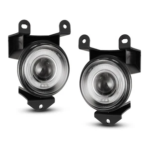 Halo Fog Light Kit With Clear Lens Fits 1999-2006 GMC Sierra 1500 and Yukon - Picture 1 of 5