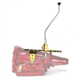 Push Button Transmission Shifter Kit w/ 23 Chrome Swan Arm for GM 4L80E - Picture 1 of 20