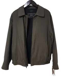 Vintage Claiborne Microfiber Carter Jacket Dark Olive L - Thermolite Water Repellent - Bild 1 von 10