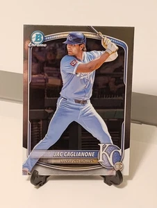 2025 Bowman Chrome - Prospects Jac Caglianone #BCP-154 (RC) - Picture 1 of 3
