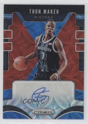 2019-20 Panini Prizm Signatures Choice Prizm Thon Maker #SG-TMK Auto - Image 1 of 2