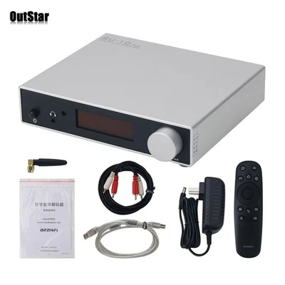 SU10-PRO AK4499X2 Hi-end DAC Audio Decoder HiFi Bluetooth 5.3 w/ 12V 2A Power #s - Image 1 of 4