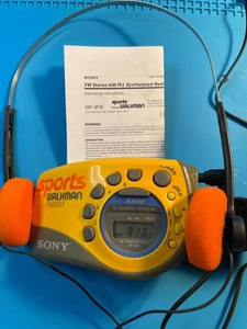 Sony SRF-M78 tragbares AM/FM Radio, getestet, repariert, funktioniert - Bild 1 von 3