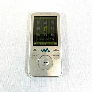 Sony NW-S636F Walkman Lettore multimediale digitale Mp3 4GB bianco lingua giapponese usato - Foto 1 di 6