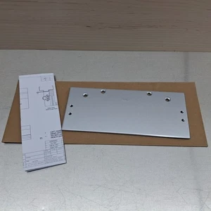 Hager Door Closer Part Cover Drop Plate 072669 Aluminum 5300 Genuine OEM 5916 - Picture 1 of 7