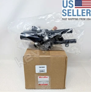 NEW & SEALED *GENUINE* MotoRad® TA1051 Integrated Thermostat Housing 180 Degrees - Picture 1 of 9