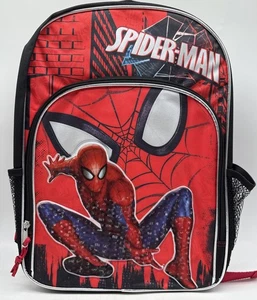 Jugend Rucksack Marvel Spider-Man mit Etikett - NEU - 16”x12” - Bild 1 von 4