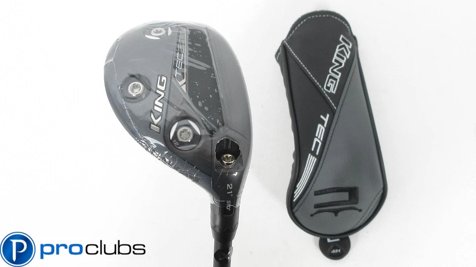NEW COBRA '2021 KING TEC 21* #4 HYBRID MMT 80 X-FLEX w/ HEADCOVER #364403 - Image 1 of 4