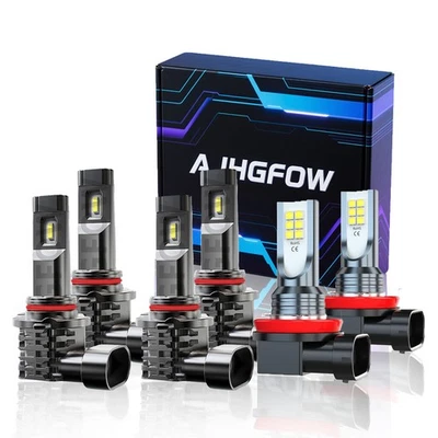 For Toyota Matrix XRS Wagon 2009-2013 LED Headlight High/Low Fog Light Bulbs Kit - Изображение 1 из 4