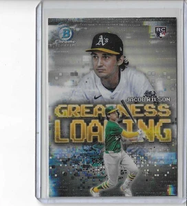 2025 Bowman Chrome Greatness Loading Jacob  Wilson   RC - Picture 1 of 1