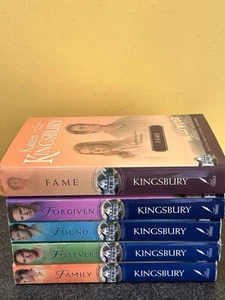 Baxter Family Drama FIRSTBORN series by Karen Kingsbury #1-5 complete set - Picture 1 of 6