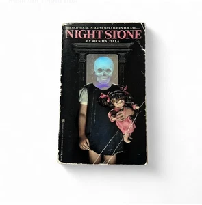 Night Stone by Rick Hautala (1986) Paperback Zebra First Printing FAIR COND. - Picture 1 of 8