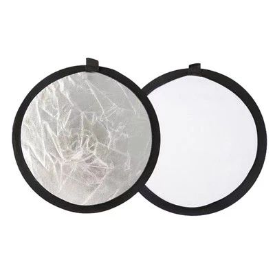 Spandex Edged Reflective Plate for Photography with Gold Silver Surfaces - Image 1 of 4