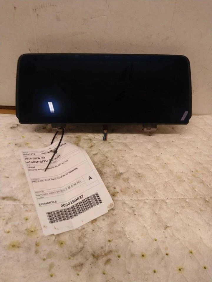 Info-GPS-TV Pantalla Pantalla Tablero 10.25" Pantalla Se Adapta 19-21 BMW X3 4444338 Foto 1 de 3