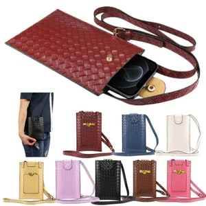 Mujeres Mini Bandolera Teléfono Celular Bolsos de Mano Correa al Hombro Billetera Bolsa Bolso Cartera - Imagen 1 de 60