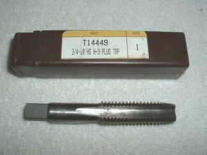Grifo de enchufe de rosca de 3/4""-10"" HS H-3 HSS T14449 - Imagen 1 de 1