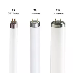 T5 / T8 / T12 Fluorescent Tubes 2ft 3ft 4ft 5ft 6ft 827 830 835 840 865 - Picture 1 of 5