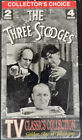 The Three Stooges Collectors Choice Tv Classic Collection  2 Vhs Tapes Set