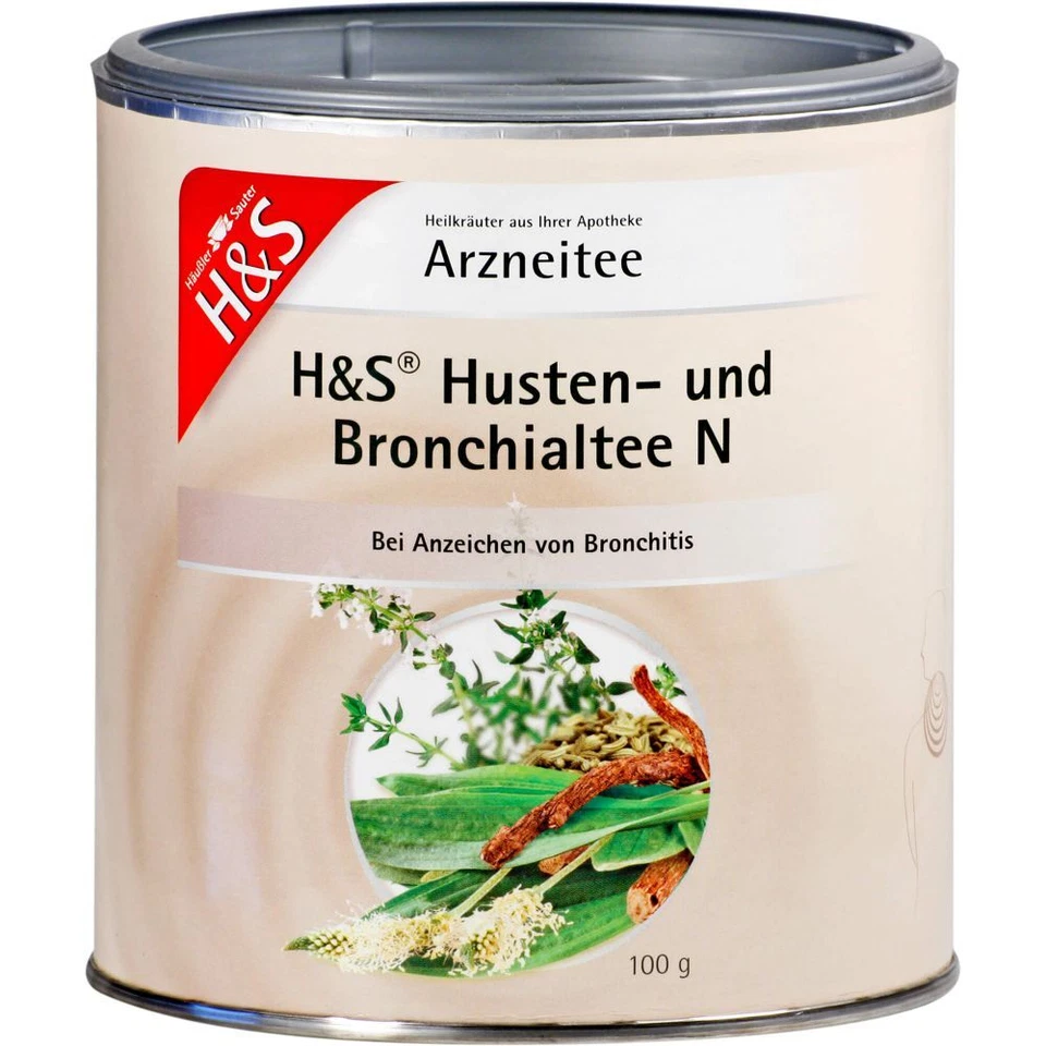 H&S TEE - GESELLSCHAFT MBH & CO. H&S Husten- und Bronchialtee N lose 100 g PZN10355247