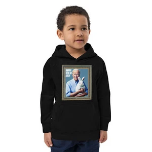 Happy 4 of Easter Christmas July Biden Sweater Kids eco hoodie - Picture 1 of 9
