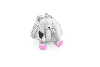 ROSATO RBB010 Charm Donna My Baby Coniglio Rosa Argento - Retail price € 69,00 - Immagine 1 di 2